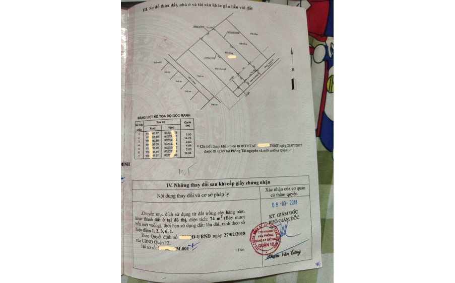 Bán đất Vườn Lài Phường An Phú Đông Q. 12, 87.5m2, giá chỉ 4.x tỷ